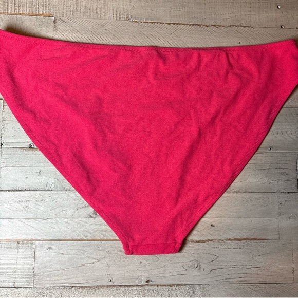 Old Navy Women’s Low-Rise Terry Classic Bikini Swim Bottoms Pink Size 3X - Picture 8 of 13